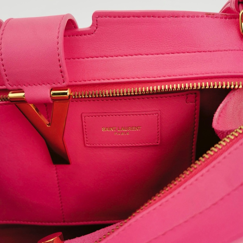 💖 Saint Laurent Y-Ligne 牛皮手提斜挎包-19