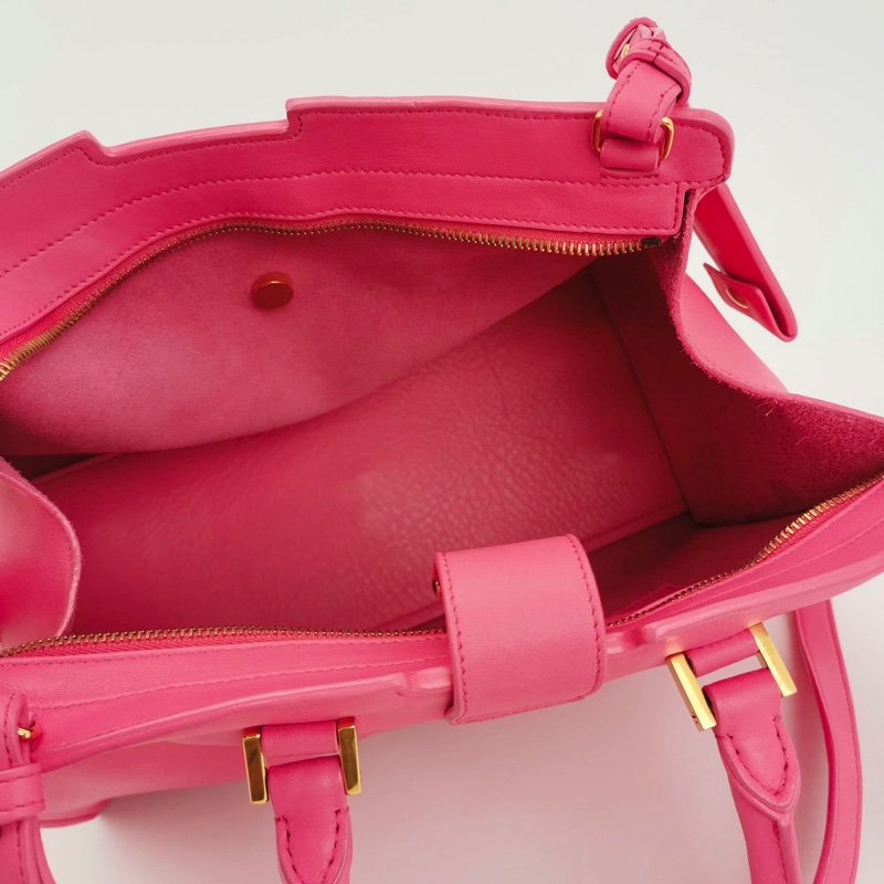 💖 Saint Laurent Y-Ligne 牛皮手提斜挎包-20
