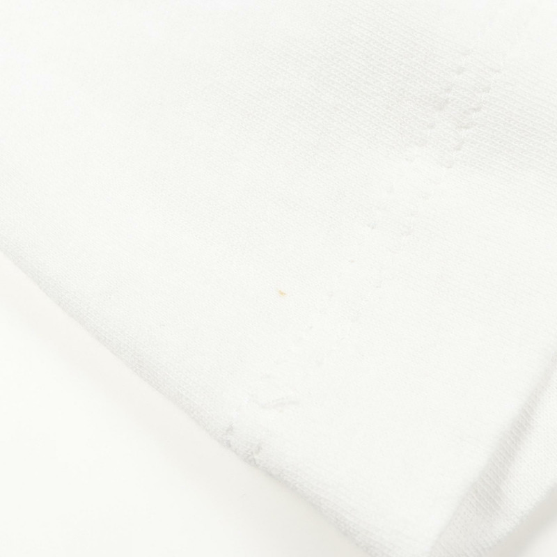 GUCCI 標誌水洗T卹，純棉，白色，L碼，二手男款-5