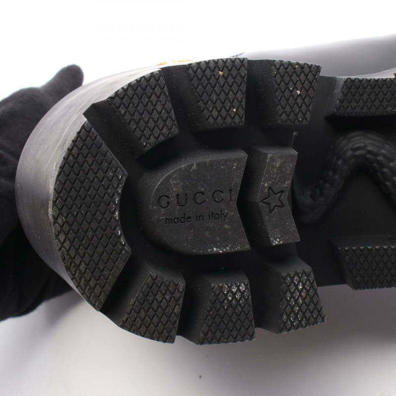 GUCCI GG Marmont 女款皮靴 550036 黑色 36碼-5