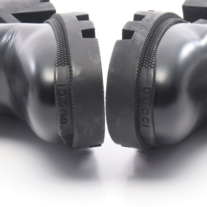 GUCCI GG Marmont 女款皮靴 550036 黑色 36碼-9