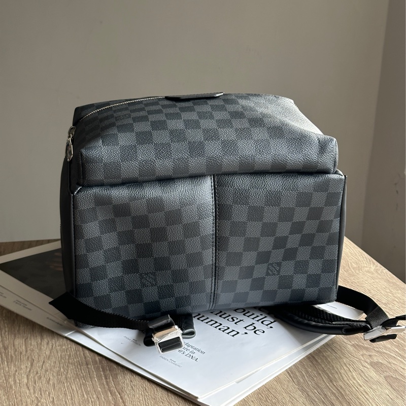 ˗ˏˋ 閉眼選不出錯 º· 𓈒꙳ ˖ Louis Vuitton N40514 全新商品 Discovery PM 黑棋盤格後背包 雙肩包 電腦包-5
