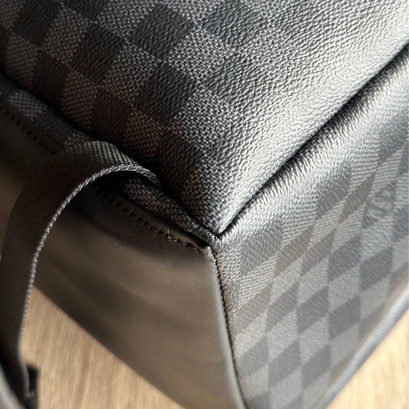 ˗ˏˋ 閉眼選不出錯 º· 𓈒꙳ ˖ Louis Vuitton N40514 全新商品 Discovery PM 黑棋盤格後背包 雙肩包 電腦包-9