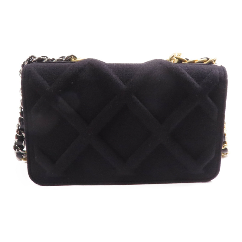 CHANEL 帆布19WOC Wallet On Chain鏈帶肩背袋-1