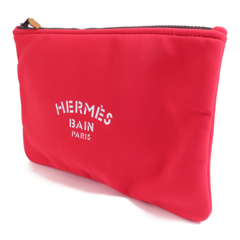 HERMES 聚酯纖維Neobain Waves Case手拿包-2