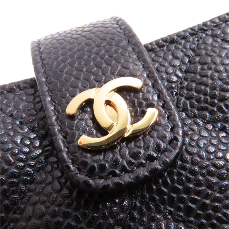 CHANEL 牛皮皮革Clutch金扣手拿包-5