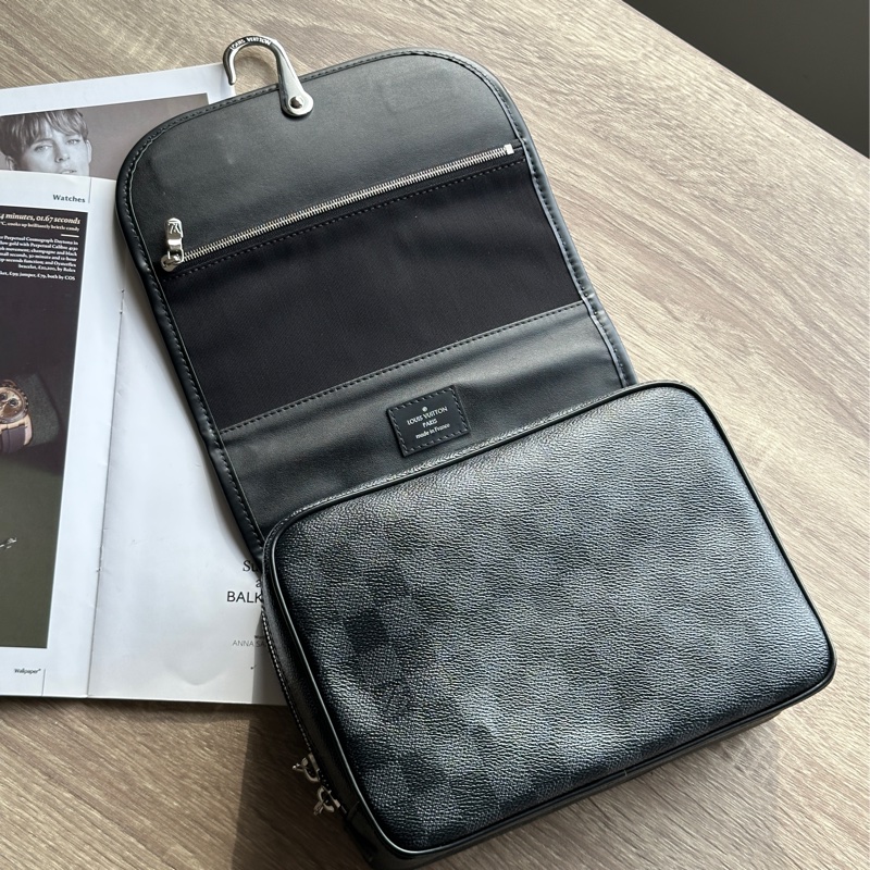 ˗ˏˋ 老錢精緻生活方式 º· 𓈒꙳ ˖ Louis Vuitton N41419 Trousse 棋盤格 盥洗包 洗漱包-10