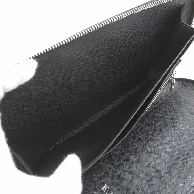 像新的一樣 Louis Vuitton Taiga Organizer Atoll M30652 旅行包黑色-2