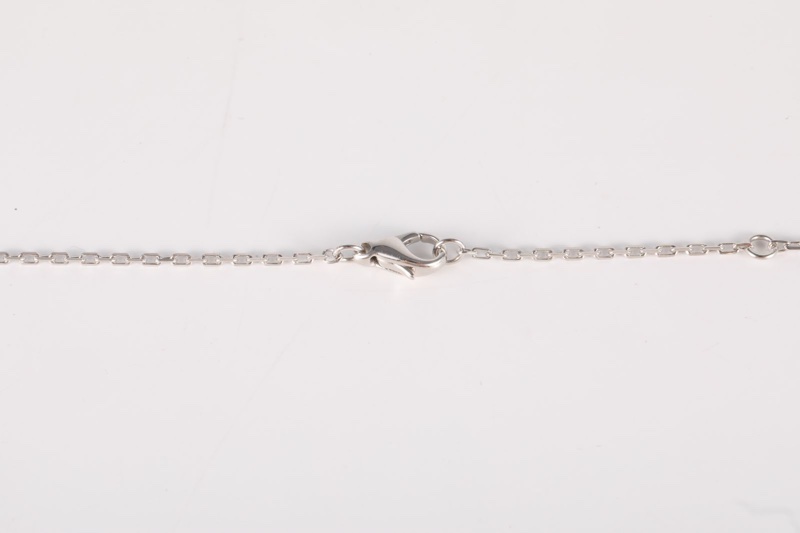 Boucheron(寶詩龍)18K白金 鑽石 白金 Quatre Black吊墜 項鏈 18K-4