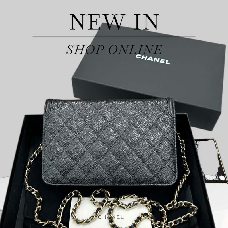 Chanel Caviar WOC荔皮枝-1