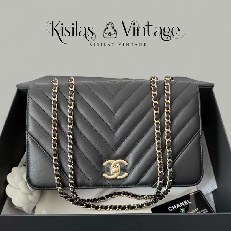 Chanel 小牛皮Flap bag-0