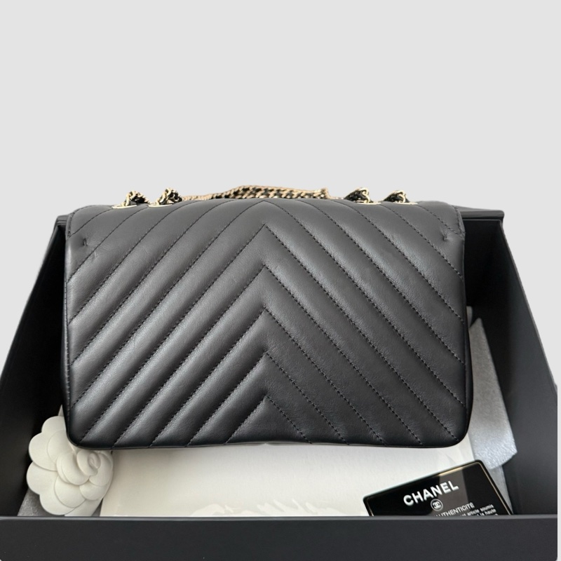 Chanel 小牛皮Flap bag-3