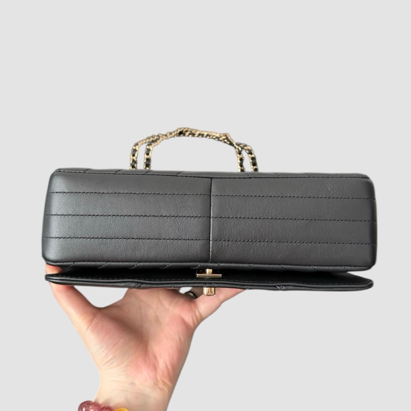 Chanel 小牛皮Flap bag-5