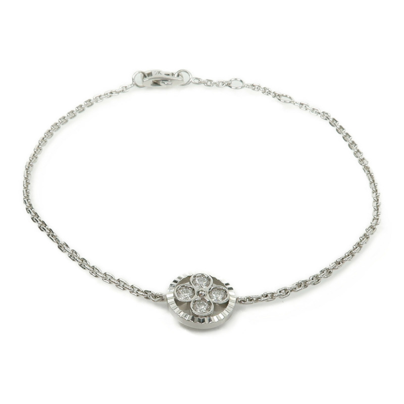 LOUIS VUITTON 18K白金Bracelet手鏈-0