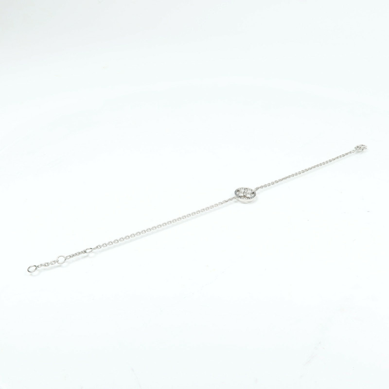 LOUIS VUITTON 18K白金Bracelet手鏈-4