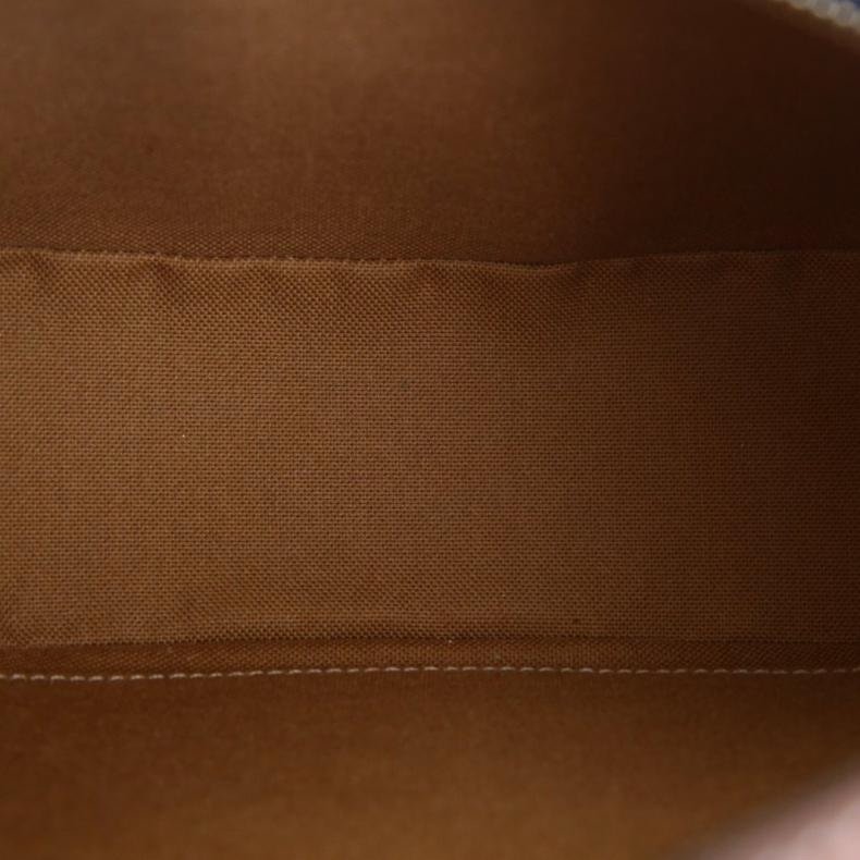 CELINE(思琳) AVA 豌豆包 腋下包 中號 凱旋門印花 褐色 PVC 金扣-8