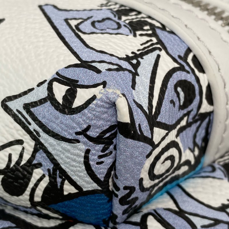 △ Louis Vuitton 路易威登 Bumbag Multipocket Printemps-Ete 2023 White, Multi-color Coated Canvas Sling Bag M21853 白色,多色塗層帆布護心袋 M21853 -257014598-12