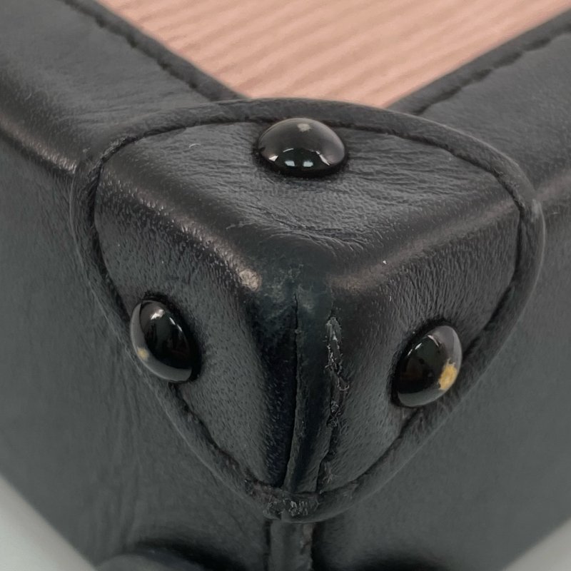 △ Louis Vuitton 路易威登 Pochette Trunk Vertical Rose Ballerine Pink, Black Epi Leather, Calfskin Chain Cross-body Bag M67872 粉紅色, 黑色Epi 皮革, 小牛皮鏈條斜背袋 M67872 -257014430-7