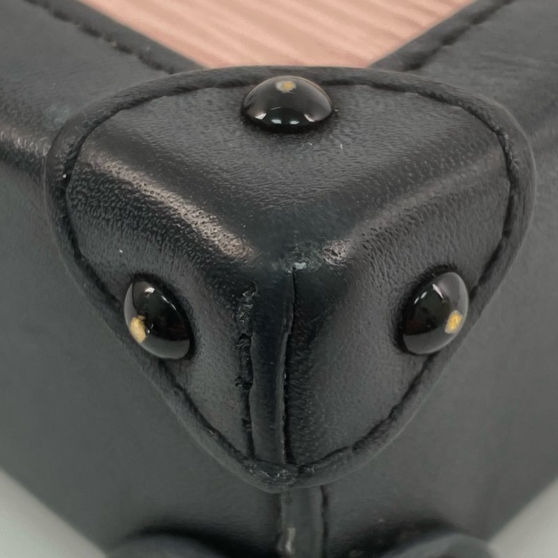 △ Louis Vuitton 路易威登 Pochette Trunk Vertical Rose Ballerine Pink, Black Epi Leather, Calfskin Chain Cross-body Bag M67872 粉紅色, 黑色Epi 皮革, 小牛皮鏈條斜背袋 M67872 -257014430-8