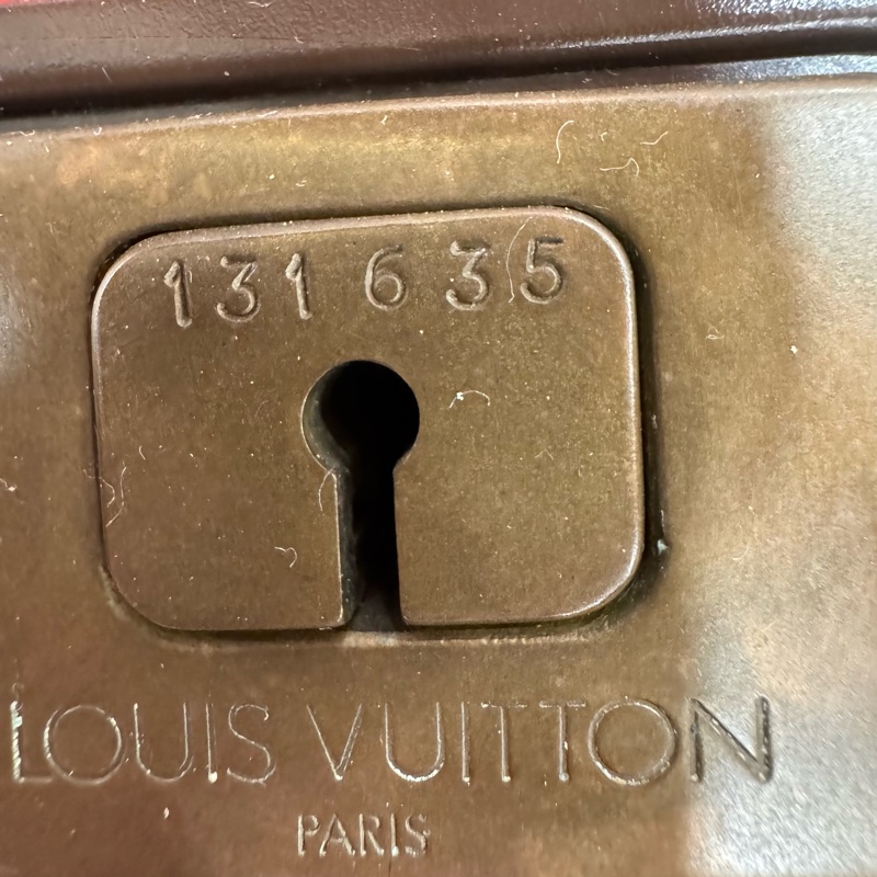 Louis Vuitton 硬箱 紅皮革旅行箱-16