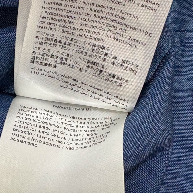 32)義大利Missoni正品軟牛仔寶石設計款背心上衣 M-L可穿-3