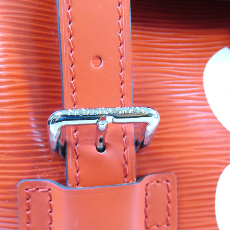 LOUIS VUITTON Epi Supreme Christopher Backpack銀扣背包-11