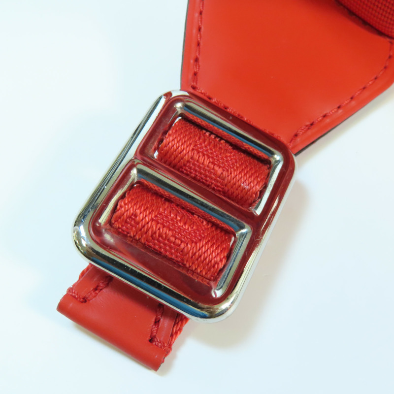 LOUIS VUITTON Epi Supreme Christopher Backpack銀扣背包-14