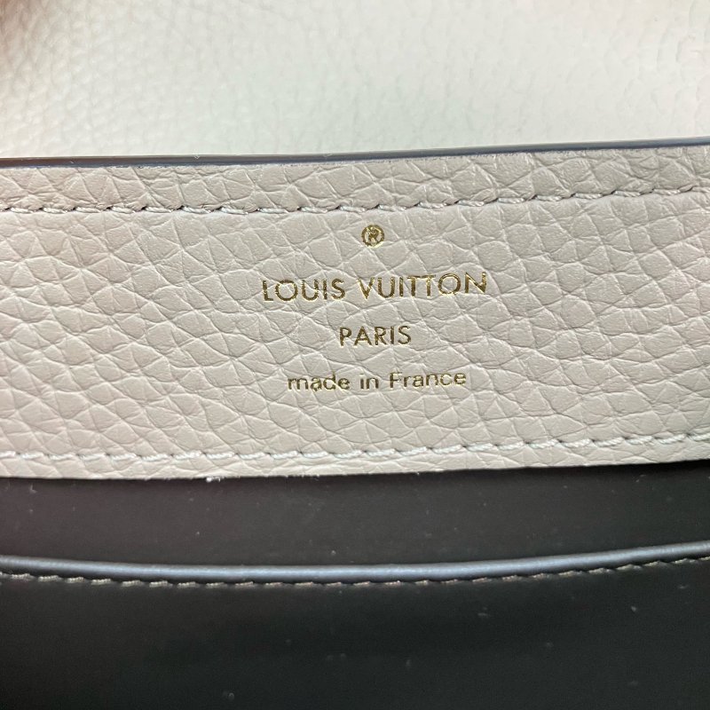 △ Louis Vuitton 路易威登 Beige Calfskin Capucines Mini 2 Way Bag M24567 淺褐色小牛皮兩用袋 - 257015360-13