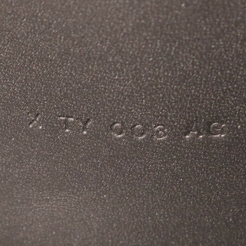 HERMES Sombrero皮革/Tadelakt皮革Manhattan Long Wallet長錢包Noir-6