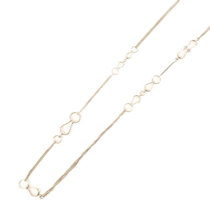 HERMES 925純銀Collier Sautoir Arabesque項鍊-1