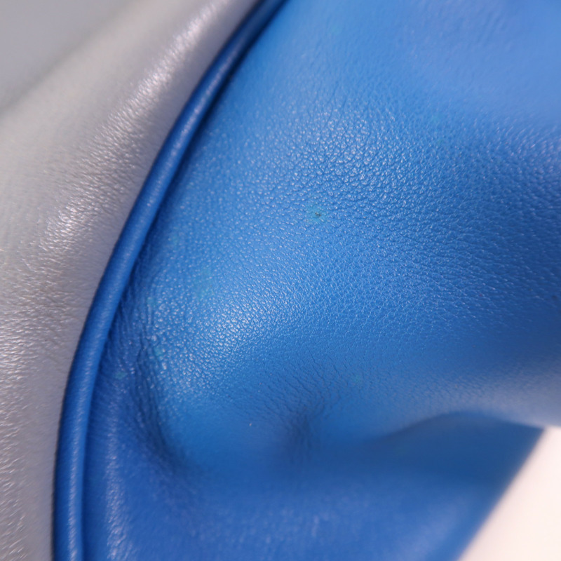 HERMES Swift皮革Birkin 30銀扣手挽袋Ultraviolet/Bleu Hydra/Ciel-17