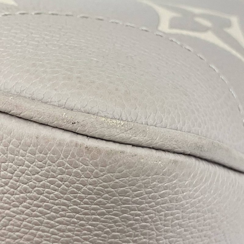 △ Louis Vuitton 路易威登 Grey Bicolor Monogram Empreinte Calfskin Boulogne PM Chain Shoulder Bag M14211 灰色小牛皮經典老花鎖鏈肩背袋 - 257015201-10