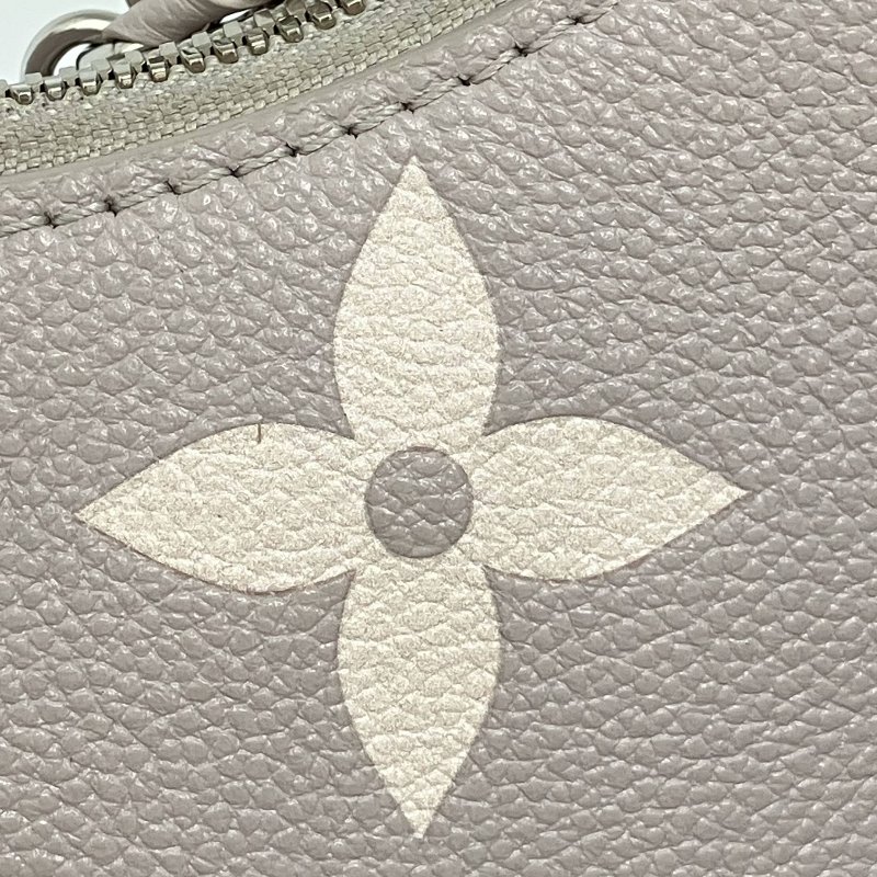 △ Louis Vuitton 路易威登 Grey Bicolor Monogram Empreinte Calfskin Boulogne PM Chain Shoulder Bag M14211 灰色小牛皮經典老花鎖鏈肩背袋 - 257015201-16