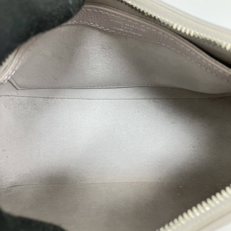 △ Louis Vuitton 路易威登 Grey Bicolor Monogram Empreinte Calfskin Boulogne PM Chain Shoulder Bag M14211 灰色小牛皮經典老花鎖鏈肩背袋 - 257015201-19