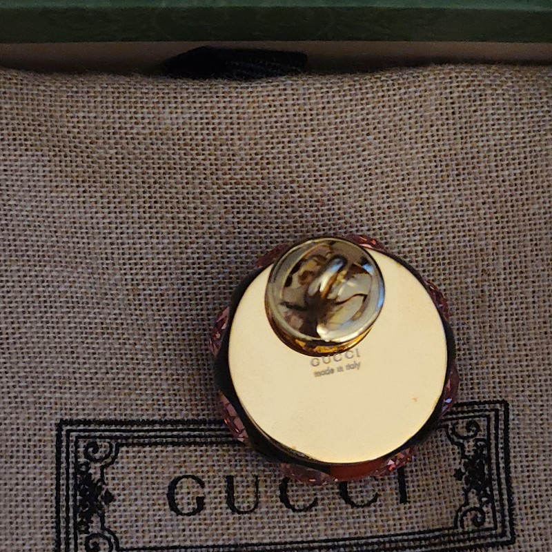 Gucci 復古絲帶GRG徽章-7