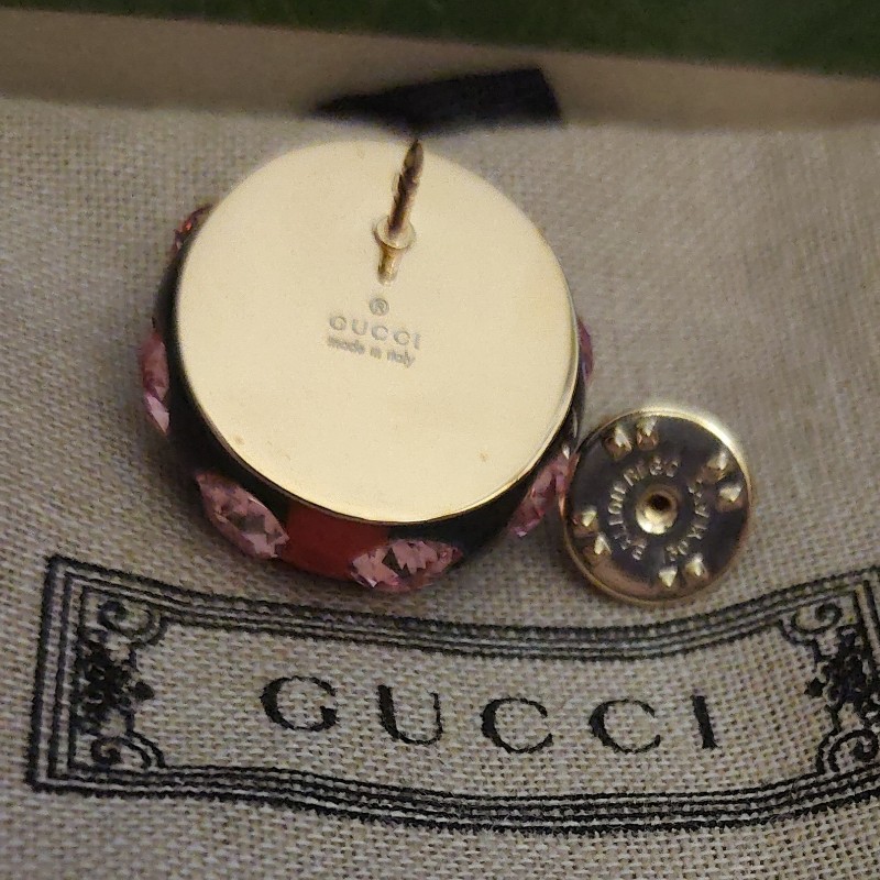 Gucci 復古絲帶GRG徽章-9
