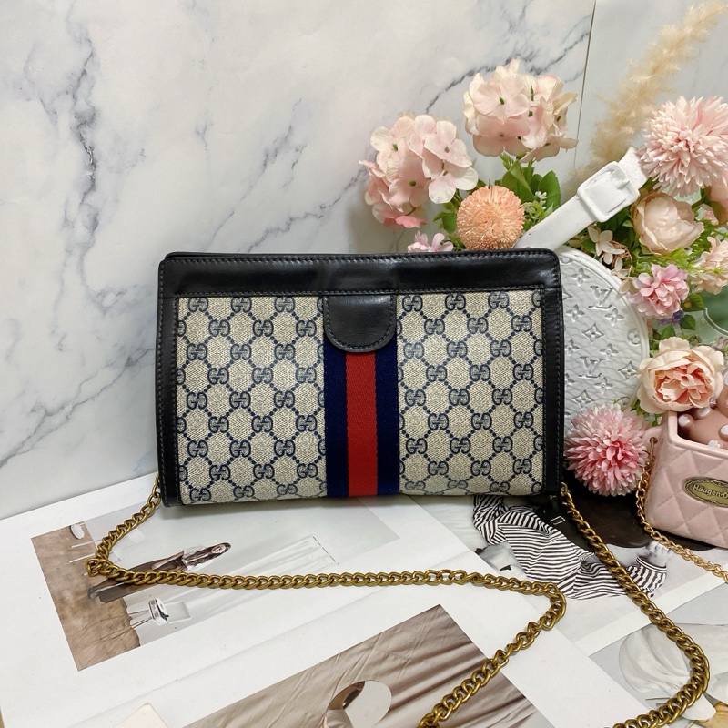 【GUCCI古馳】Ophidia系列手拿包鏈條包🏅-2