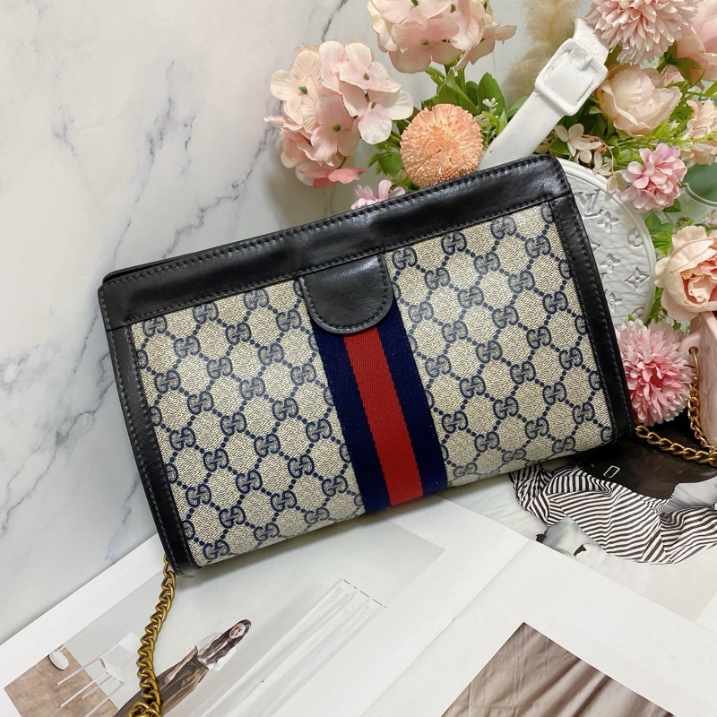 【GUCCI古馳】Ophidia系列手拿包鏈條包🏅-5