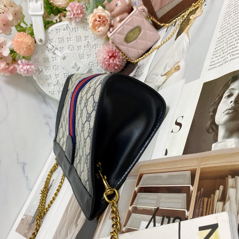 【GUCCI古馳】Ophidia系列手拿包鏈條包🏅-11