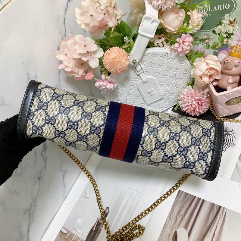 【GUCCI古馳】Ophidia系列手拿包鏈條包🏅-13