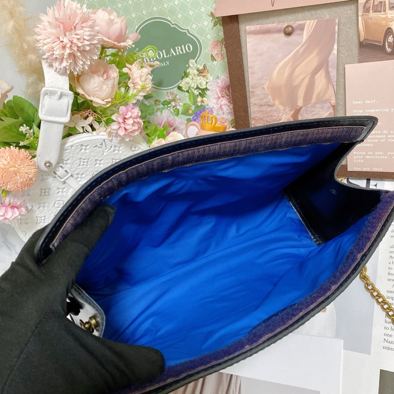 【GUCCI古馳】Ophidia系列手拿包鏈條包🏅-16