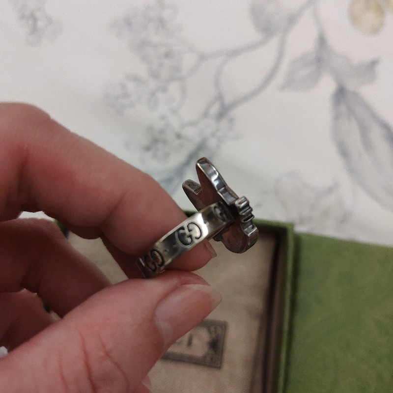 Gucci Bosco & Orso戒指925銀-2