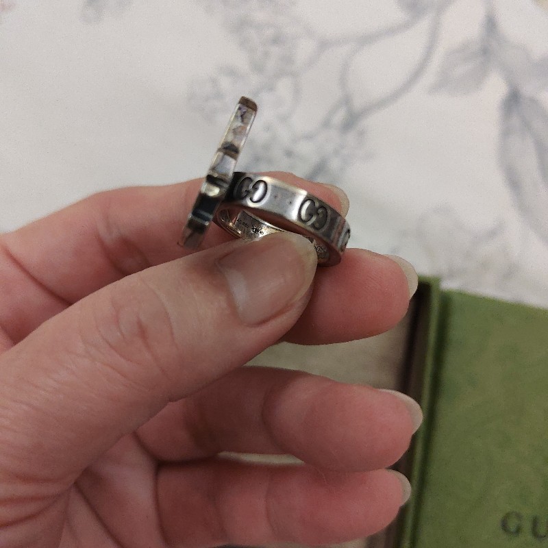Gucci Bosco & Orso戒指925銀-3