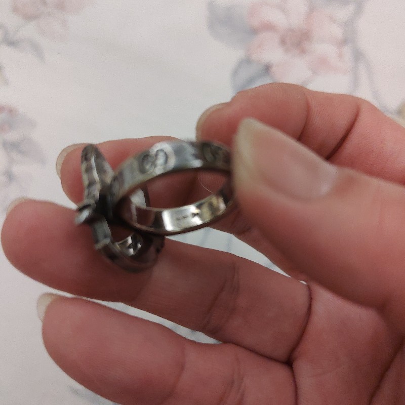 Gucci Bosco & Orso戒指925銀-13