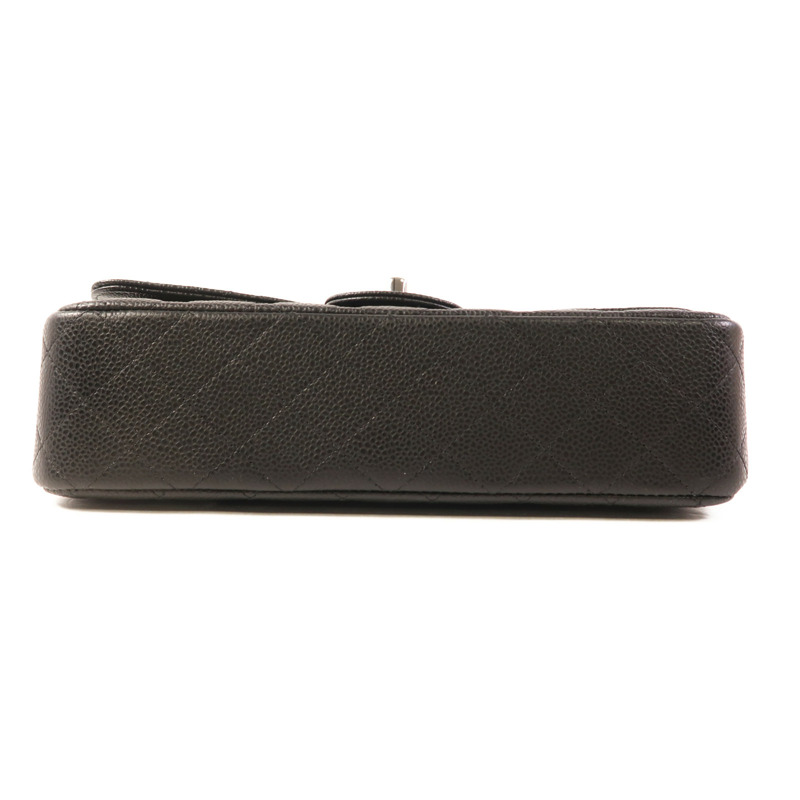 CHANEL 牛皮皮革Classic 25銀扣鏈帶肩背袋-3