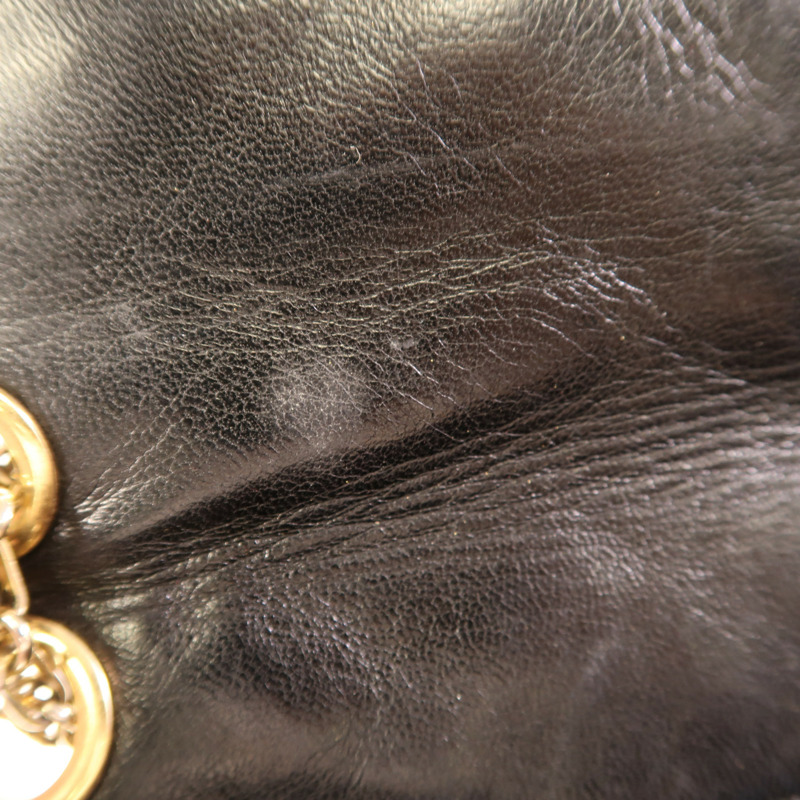 CHANEL 漆皮皮革2.55 Chain Shoulder金扣鏈帶肩背袋-12