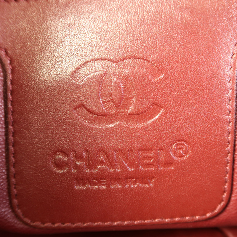 CHANEL 牛皮皮革CoCo Cocoon銀扣手挽袋-5