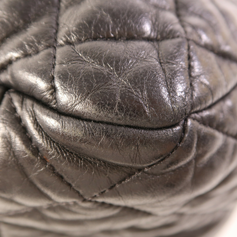 CHANEL 牛皮皮革CoCo Cocoon銀扣手挽袋-8