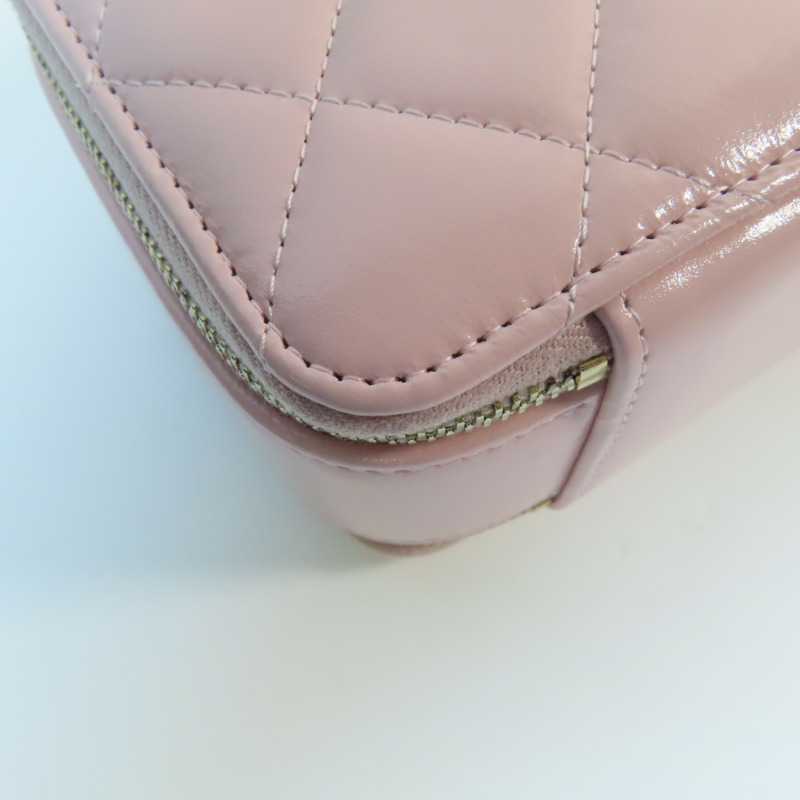 CHANEL 皮革2 Way Shoulder金扣手挽肩背兩用袋-9