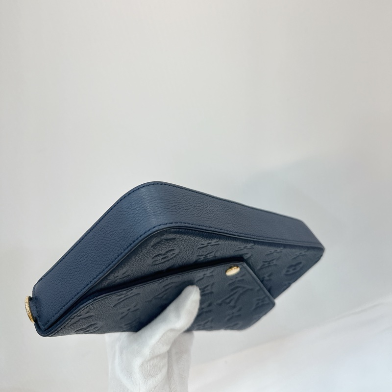 莉亞精品♡ LV 深藍三合一鏈條包 全新閒置品-8